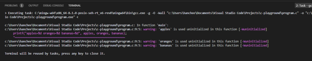 C Output 4