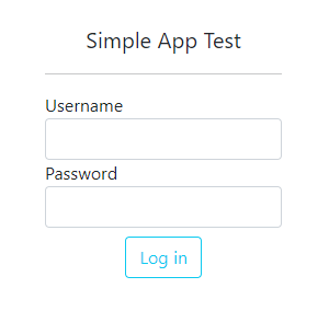 Login Panel