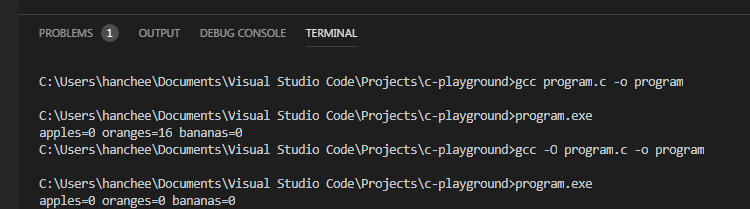 C Output 2