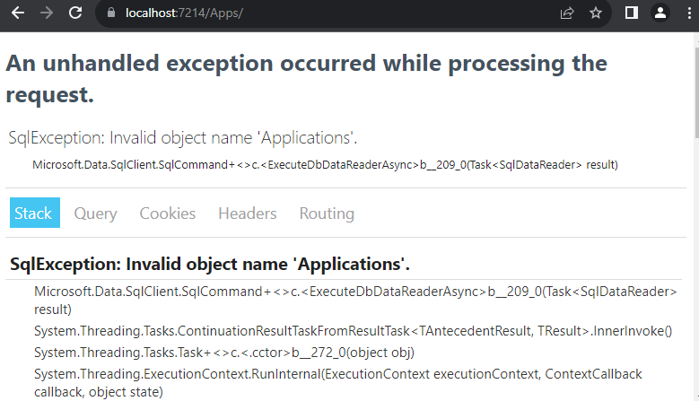 Exception