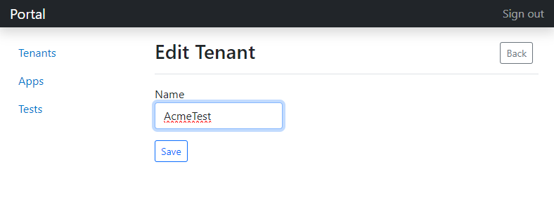 Change name